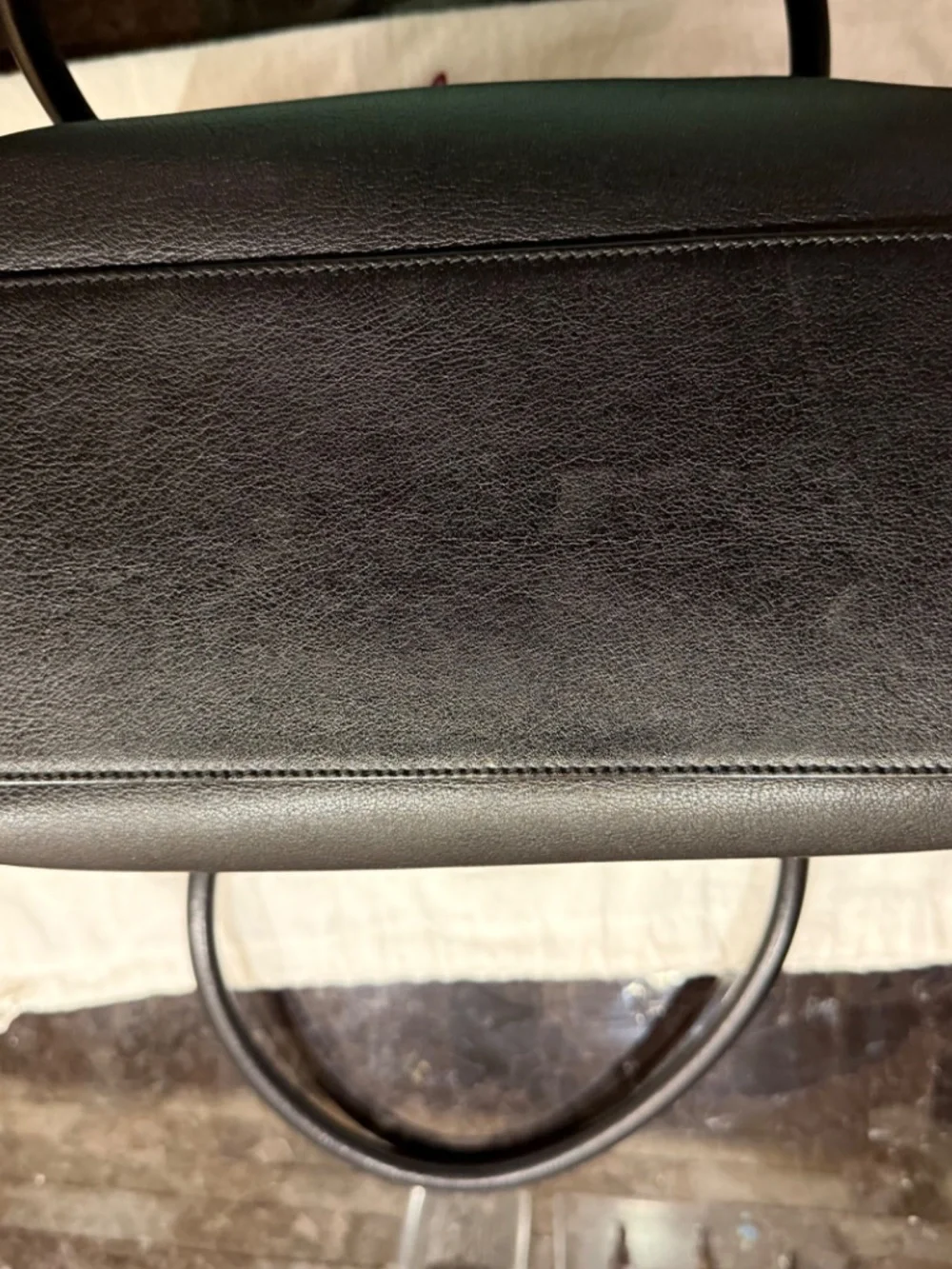 Salvatore Ferragamo Shoulder Bag with Gancini Clasp (Matching Wallet Included)